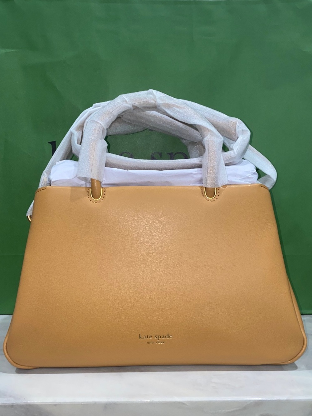 Kate Spade Grace Fine Grain Leather Satchel NWT